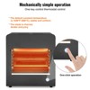 VEVOR Electric Steak Grill, 1800W Smokeless Infrared Electric Broiler, 1450°F Stainless Steel Steak Cooker with 6-Tier Adjustable Rack, Black - 4 of 4