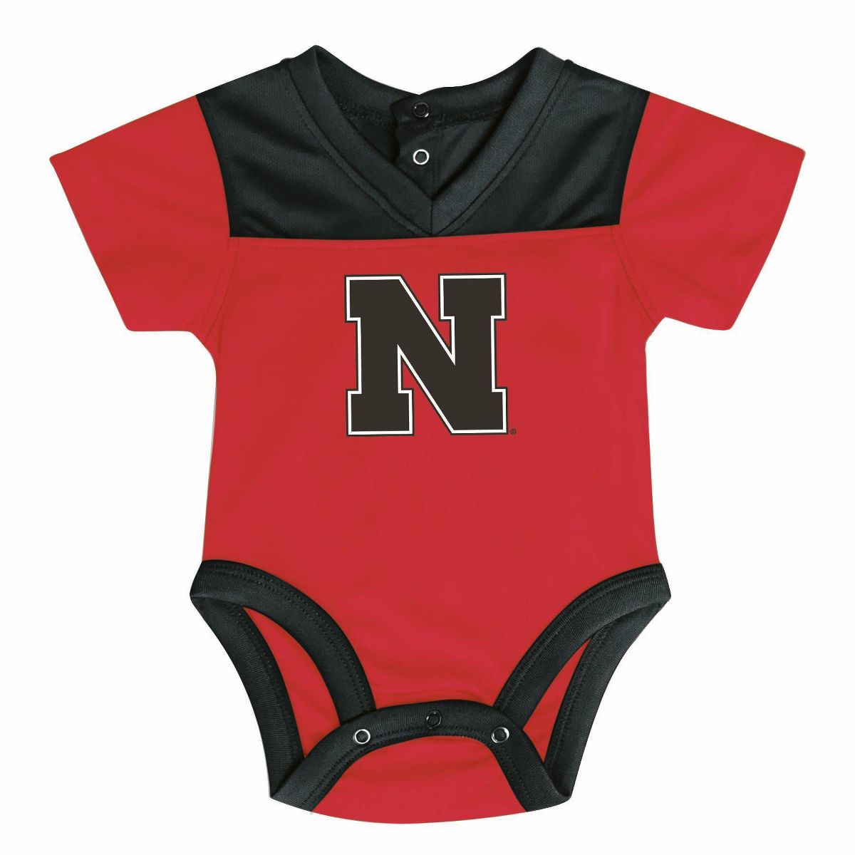 NCAA Nebraska Cornhuskers Newborn 2pk Jersey Bodysuit - thumbnail 4