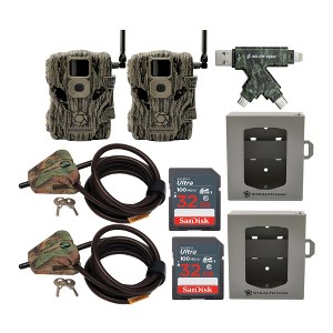 Stealth Cam Fusion X 26MP Trail Camera (Verizon) Super Security Bundle (2-Pack) - 1 of 4