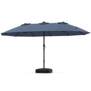 16 patio market umbrella 16 Inch Outdoor Umbrella Side Table Stand