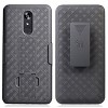 Nakedcellphone Case with Stand and Belt Clip Holster for LG Stylo 5 - Black - 2 of 4