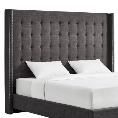 target black headboard