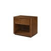 Omax Decor,Venice Modern Nightstand with Soft Close Drawer in Black - 2 of 4