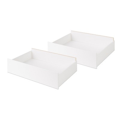 Set of 2 Select Storage Drawers On Wheels - Prepac