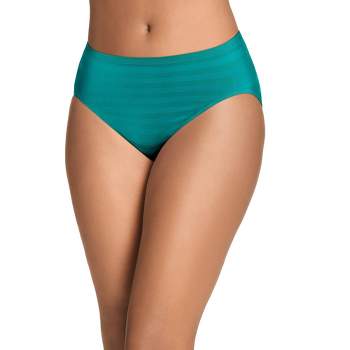 Jockey Women's Underwear Cotton Stretch Bikini, Bayou, 5 at  Women's  Clothing store