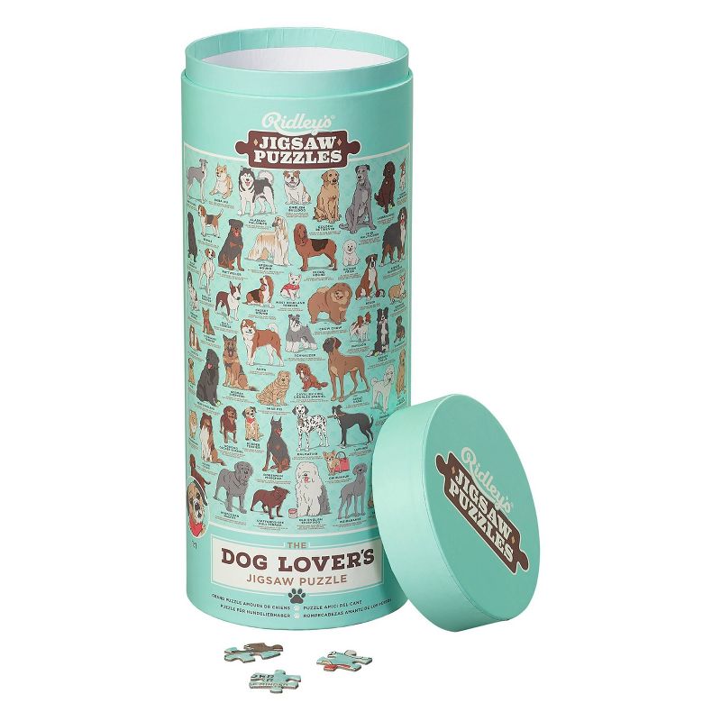 500pc Dog Lover&#39;s Jigsaw Puzzle, 1 of 4