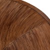 bali & pari Queen Seana Rattan Standalone Headboard Dark Brown: No Assembly, MDF Frame, Spot Clean - 4 of 4