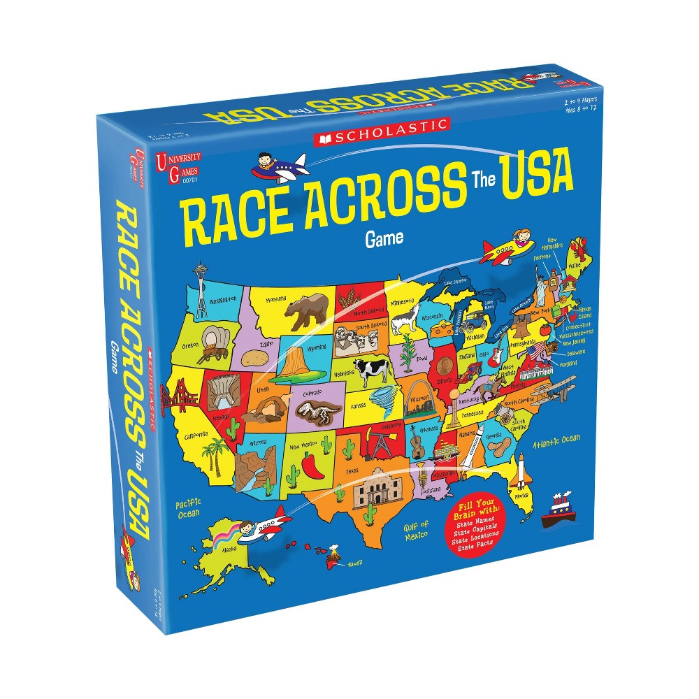 UPC 794764007015 product image for Scholastic - Race Across the USA Game | upcitemdb.com