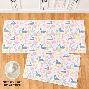 The Lakeside Collection Easter Bunnies Kitchen Comfort Accent Rug or Runner Rug - Accent Rug - 1 of 3