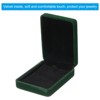 Unique Bargains Paper Velvet Cuboid Jewelry Box - 3 of 4