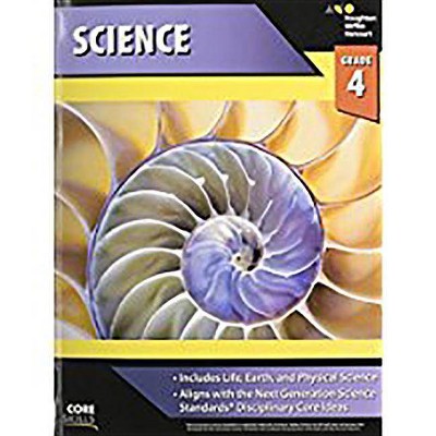 Core Skills Science Workbook Grade 4 - by  Houghton Mifflin Harcourt (Paperback)