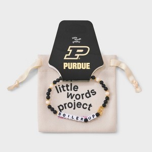 Little Words Project Purdue University Beaded Bracelet - 1 of 4