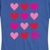 Women's - Barbie - Heart Grid Short Sleeve Graphic T-Shirt - 2 of 4