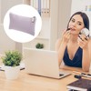 Unique Bargains PU Leather Travel Portable Makeup Bag 1 Pc - 2 of 4