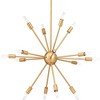 Progress Lighting Ion 16-Light Chandelier, Polished Nickel, Space-Age Inspired, Candelabra Lamps, Design Series Collection - 3 of 4