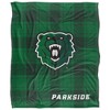 University Of Wisconsin Parkside Campus Plaid Spirit Silky Touch Super Soft Throw Blanket 50x60 - 2 of 4