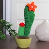 Northlight 12" Mixed Plush Cactus Artificial Potted Plant Decoration - Green - 4 of 4