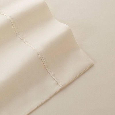 Ivory Twin Cotton Deep Pocket Sheet Set