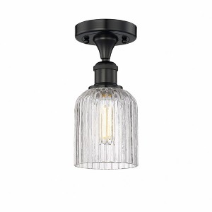 Bridal Veil - 1 Light Semi-Flush Mount In Art Deco Style-9.13 Inches Tall and 5 Inches Wide - 1 of 1