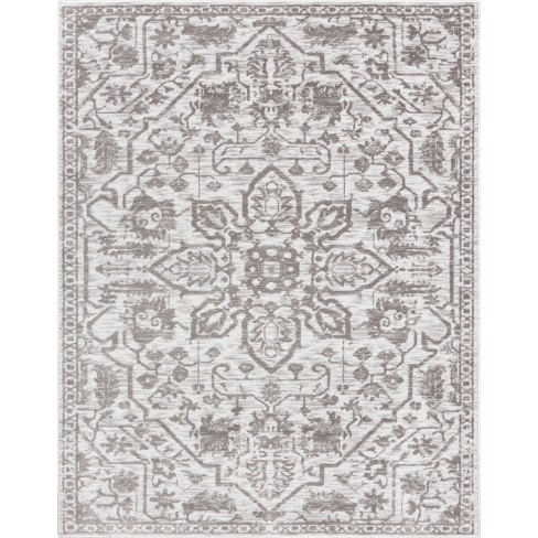 Vintage Medallion Woven Area Rug
