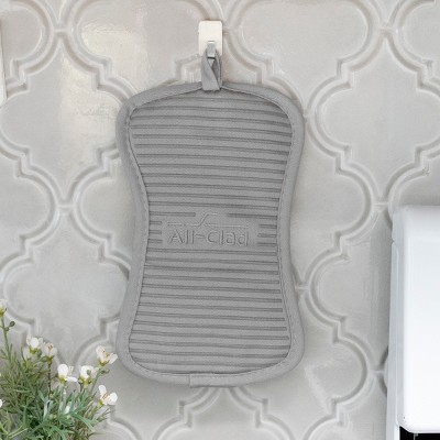All-Clad Premium Pot Holder, 2 Piece, Titanium