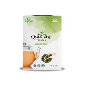 Quik Tea, Green Tea Bags, 60 Tea Bags - 1 of 4