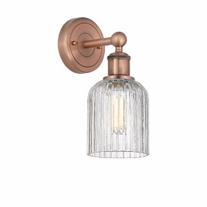 Bridal Veil - 1 Light Wall Sconce In Art Deco Style-11.25 Inches Tall and 5 Inches Wide - 1 of 1
