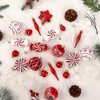 73ct Christmas Ball Ornaments Set, Shatterproof Xmas Tree Decor Ball Ornaments - 3 of 4