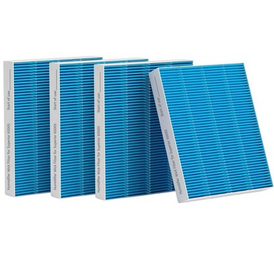 Nispira 6000s Wick Humidifier Filter Replacement for LEVOIT Superior 6000S Smart Evaporative Humidifier, 4 Pack