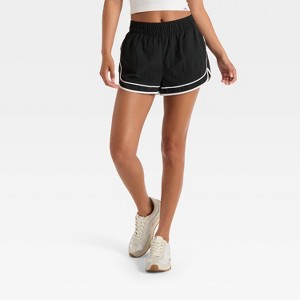 Women's Woven Mid-Rise Shorts - JoyLab™ - 1 of 3
