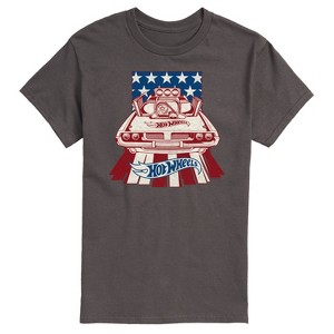 Men's - Hot Wheels - Rodger Dodger Flag Short Sleeve Graphic T-Shirt - 1 of 4