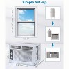 5000 BTU Window Air Conditioner，Window Unit with Easy-to-Use Mechanical Controls, Window AC Unit Fast Cooling up to 150 Sq.Ft. ,Energy Savings - 3 of 4