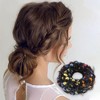 Unique Bargains Women's Fashion Elegant Plush Hair Ropes 5 Pcs - 2 of 3