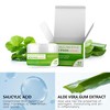Grocerism 20% Glycolic Acid + 2% Salicylic Acid Pads - Exfoliating with Hyaluronic Acid & Aloe Vera - Facial Pads - 4 of 4