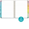 Global Printed Products Hardcover CY 2025 Fashion Planner - 8.5"x11" (Rainbow Petals) - 4 of 4