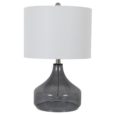 target glass table lamp