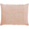 Twin Olivia Comforter 100% Cotton Tufted Chenille Comforter Set Peach - Better Trends - 4 of 4
