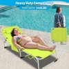 LOVSON3-in-1 Heavy Duty Sun Lounger with Face Hole, Adjustable 5-Position Folding Lounger, Portable Lay Flat Beach Lounge Chair for Patio,Pool,Camping - 2 of 4