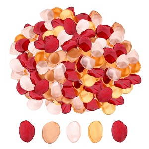 Unique Bargains Reusable Wedding Party Decoration Silk Artificial Flower Petals - 1 of 4