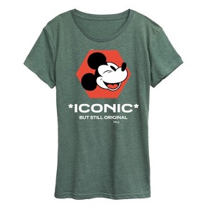 Women's - Disney - Iconic But Still Original Short Sleeve Graphic T-Shirt - 1 of 4