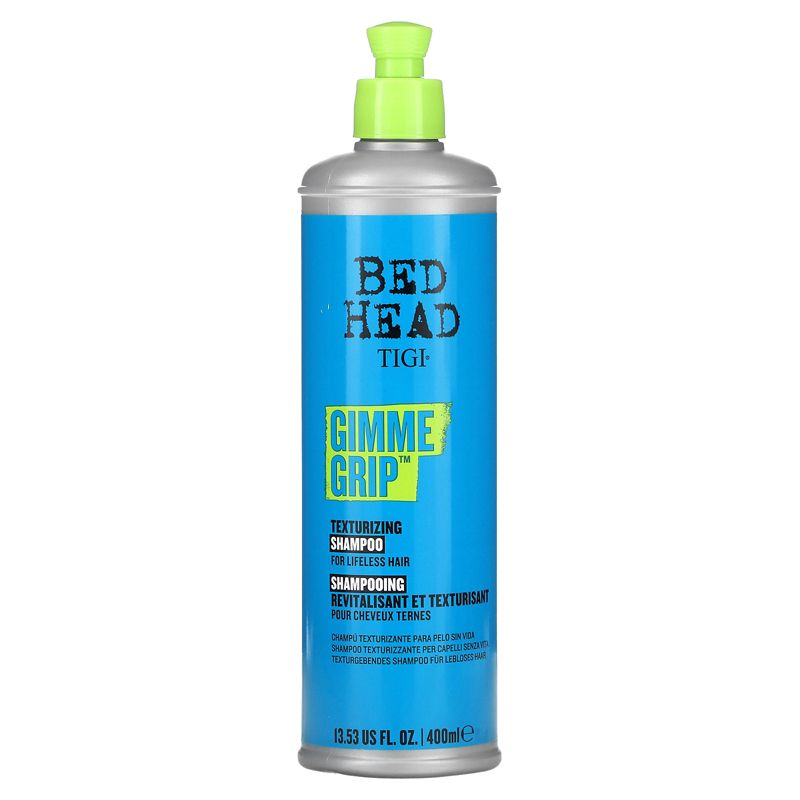 TIGI Bed Head, Gimme Grip, Texturizing Shampoo, For Lifeless Hair, 13.53 fl oz (400 ml), 1 of 3
