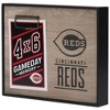 MLB Cincinnati Reds Baseball Photo Frame 4'x6" - 2 of 4