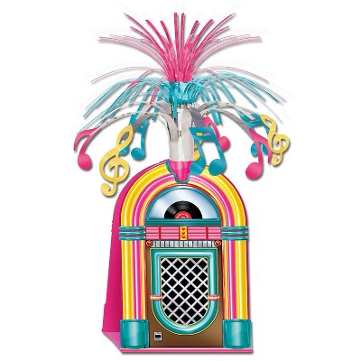 Beistle Jukebox Centerpiece 15" 3/Pack 57765
