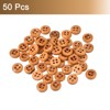 Unique Bargains Wooded Sewing DIY Craft Clothing Sewing Round Buttons 50 Pcs - 3 of 4