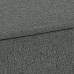 heathered charcoal woven solid