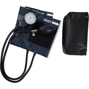 CALIBER ADJUSTABLE ANEROID SPHYG W/NYLON CUFF BLUE ADULT - 1 of 1