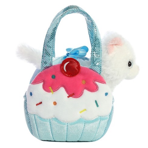 Aurora world fancy pals plush clearance princess kitten purse pet carrier