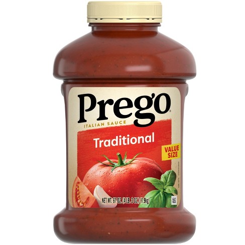 Prego Pasta Sauce Sauce Traditional Italian Tomato Sauce - 67oz : Target