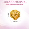 Unique Bargains Iron On Durable DIY Clothing Sequin Bead Flowers Patches 100 Pcs - 2 of 4