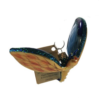 Christina's World 2.75" Blue Papilio Ornament Butterfly Spring  -  Tree Ornaments